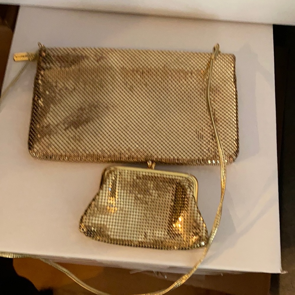 Whiting and Davis International cross body nwot! FIRM